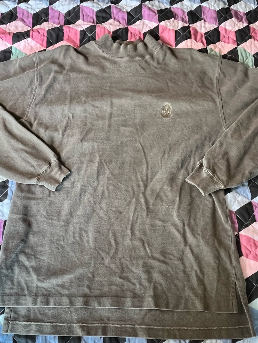 Vintage Faded COLOURS shirt by Alexander Julian-Size Large